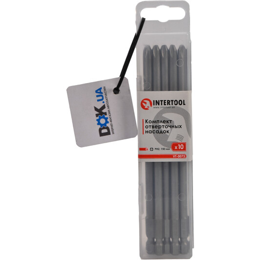 Набор бит Intertool VT-0073 10 шт.