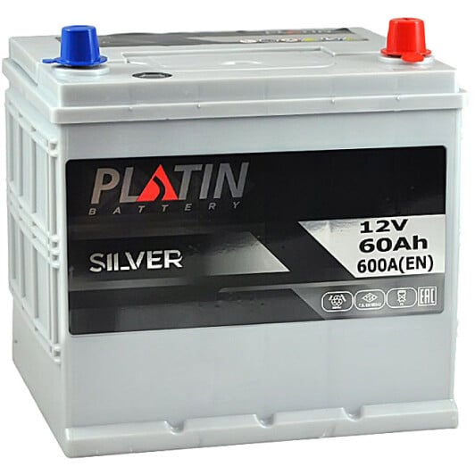 Аккумулятор Platin 6 CT-60-R Silver APLJIS6600600
