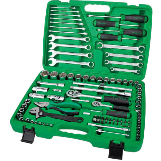 Toptul GCAI9602 набор инструментов 1/2", 1/4" 96 ед.