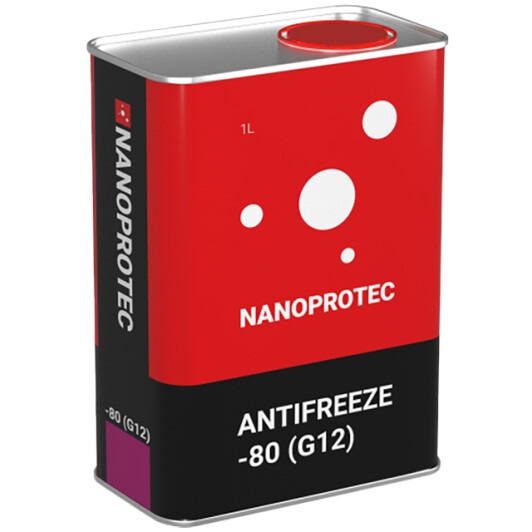Nanoprotec -80° G12 красный концентрат антифриза