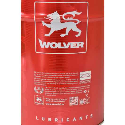 Моторное масло Wolver Super Traffic 10W-40 20 л на Alfa Romeo 164