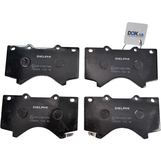 LP2134 Delphi Тормозные колодки