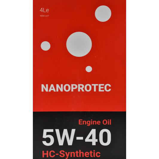 Моторное масло Nanoprotec HC-Synthetic 5W-40 4 л на Nissan Quest