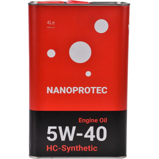 Моторное масло Nanoprotec HC-Synthetic 5W-40 4 л на Bentley Continental