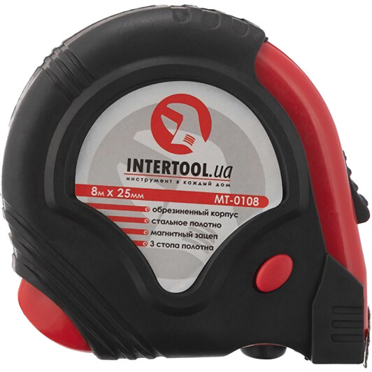 Рулетка Intertool MT-0108 8 м