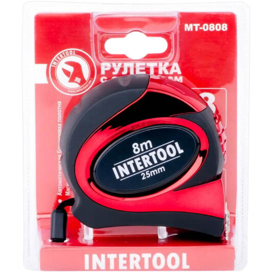 Рулетка Intertool MT-0808 8 м