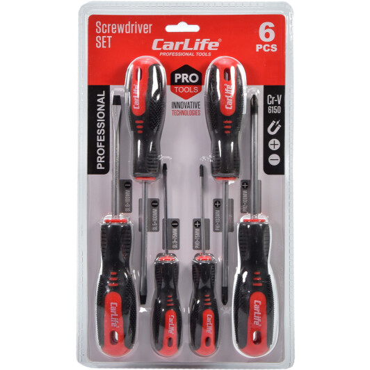 Набор отверток Carlife WR6906 6 шт.