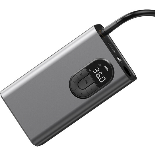 Компресор Baseus Portable Digital Air Pump CRCQB02-0A