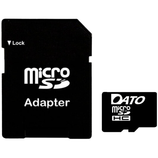 Карта памяти Dato microSDHC 32 ГБ с SD-адаптером