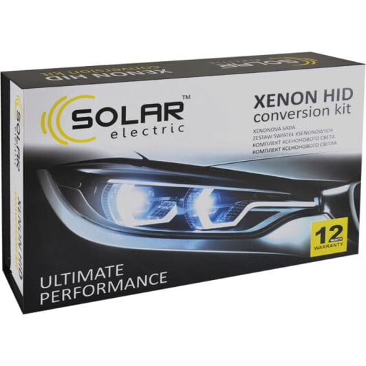 Автолампа Solar H1 P14,5s 35 W прозора 4160