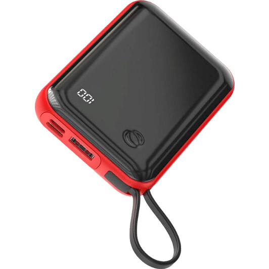 Повербанк Baseus Mini S Digital Display Type-C 10000 mAh 15 Вт красный