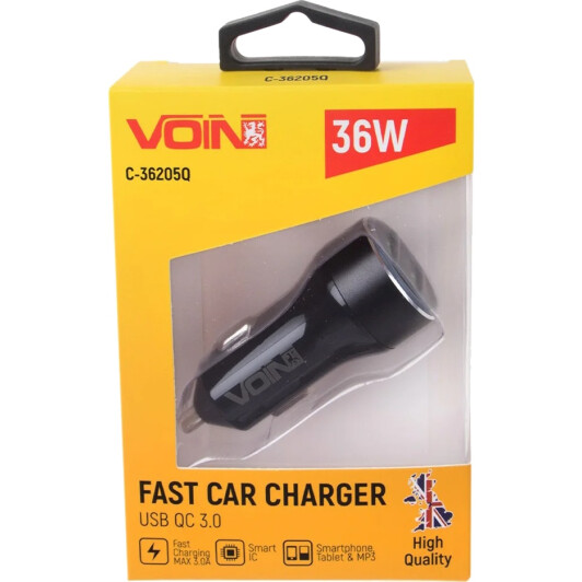 Usb зарядка в авто Voin C-36205Q