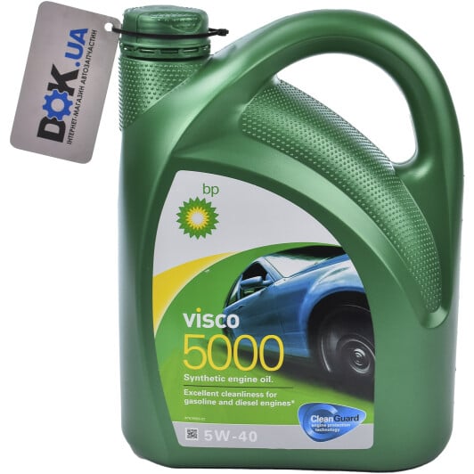 Моторное масло BP Visco 5000 5W-40 4 л на Dacia Lodgy