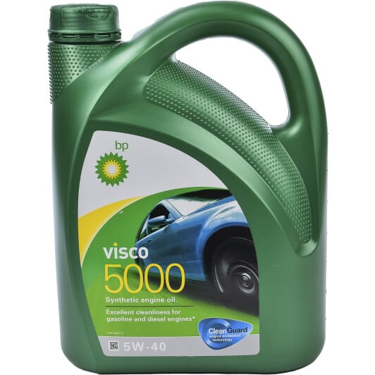 Моторна олива BP Visco 5000 5W-40 4 л на Toyota Alphard