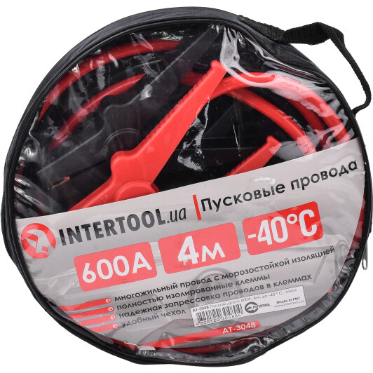 Провода прикуривания Intertool AT-3048