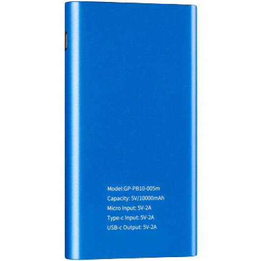 Повербанк Gelius Pro CoolMini 10000 mAh синий