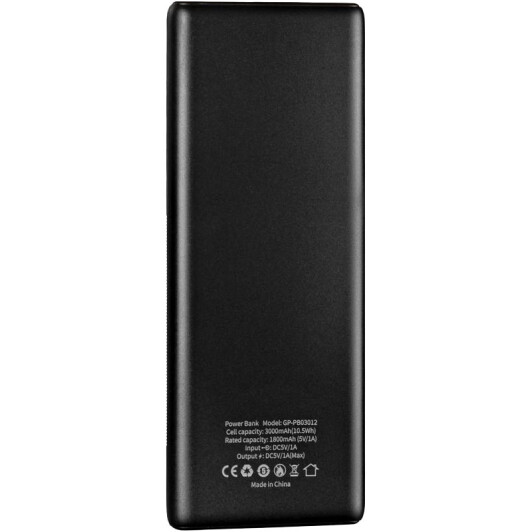 Повербанк Gelius Pro Slim 3 3000 mAh чёрный