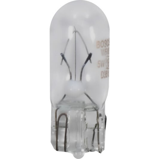 Автолампа Bosch W5W W2,1x9,5d 5 W прозрачная 1987302819