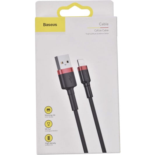 Кабель Baseus Cafule CALKLF-R91 USB - Apple Lightning 3 м