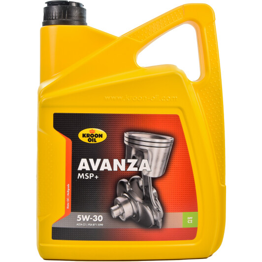 Моторное масло Kroon Oil Avanza MSP+ 5W-30 5 л на Renault Kangoo