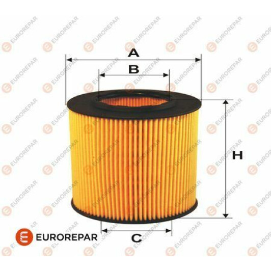 Паливний фільтр Eurorepar 1609691880