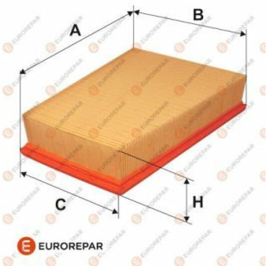 Воздушный фильтр Eurorepar 1612866980