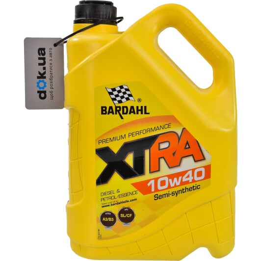 Моторное масло Bardahl XTRA 10W-40 5 л на Nissan Tiida