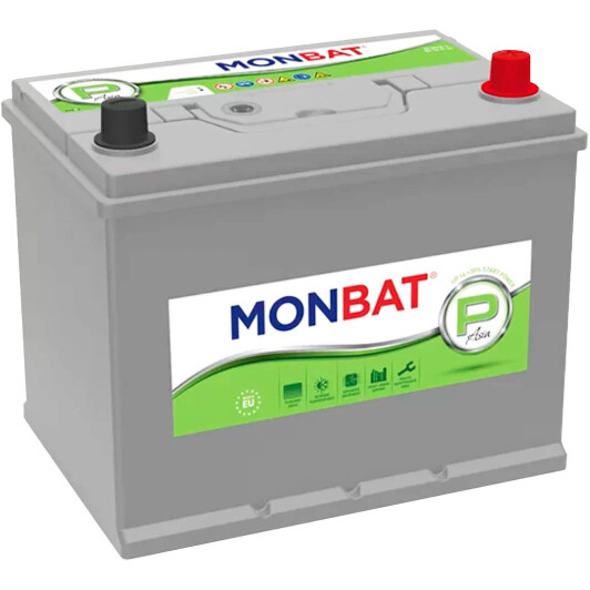 Акумулятор MONBAT 6 CT-75-R Premium Asia NP77J7X0