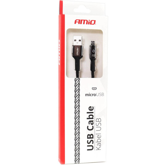Кабель Amio 02526 USB - Micro USB 1 м