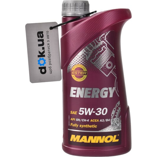 Моторна олива Mannol Energy 5W-30 1 л на Mazda RX-7