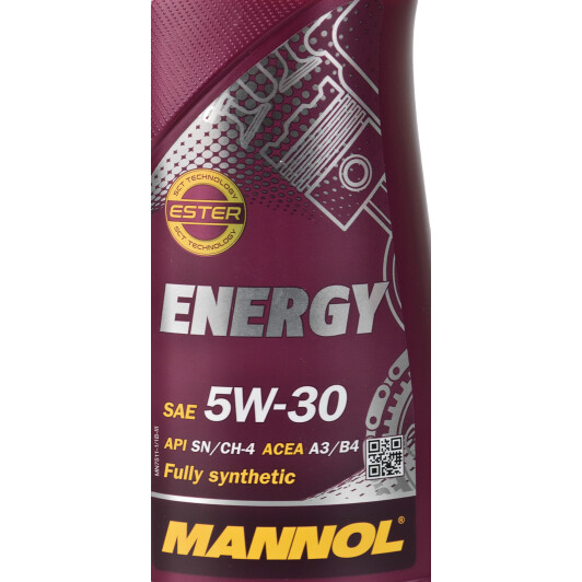 Моторное масло Mannol Energy 5W-30 1 л на Toyota Sequoia