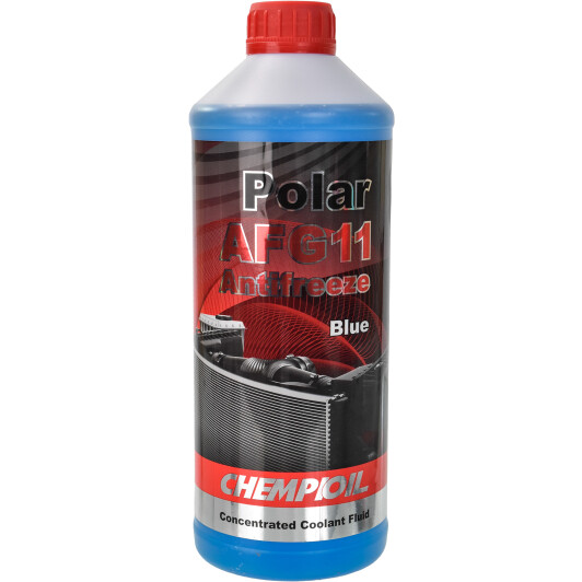 Chempioil Polar G11 синий 1,5 л (14972) концентрат антифриза 1,5 л