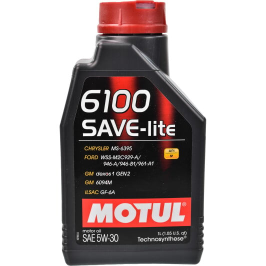 Моторное масло Motul 6100 Save-Lite 5W-30 1 л на Seat Inca