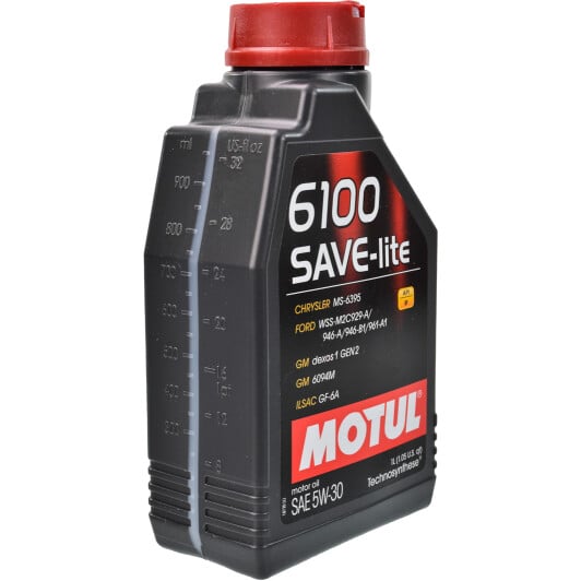 Моторное масло Motul 6100 Save-Lite 5W-30 1 л на Subaru Justy