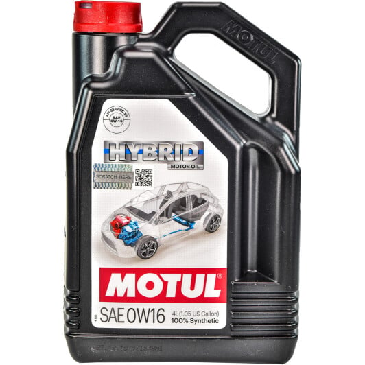 Моторное масло Motul Hybrid 0W-16 4 л на Citroen DS4