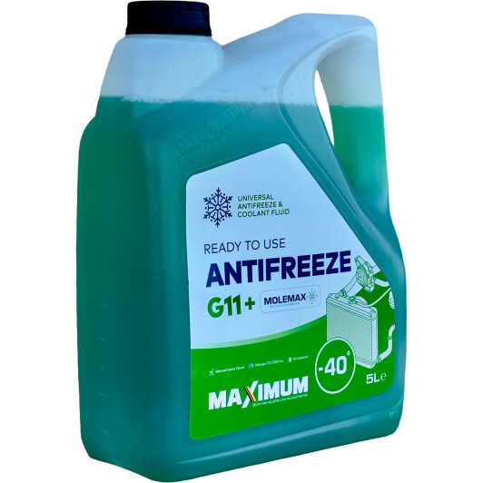 Maximum Anti-Freeze G11+ зеленый -40 °C готовый антифриз