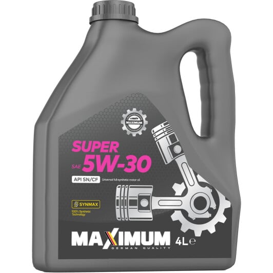 Моторное масло Maximum Super 5W-30 4 л на Peugeot 3008