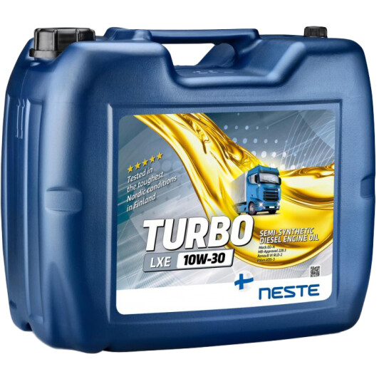 Моторное масло Neste Turbo LXE 10W-30 20 л на Citroen DS5