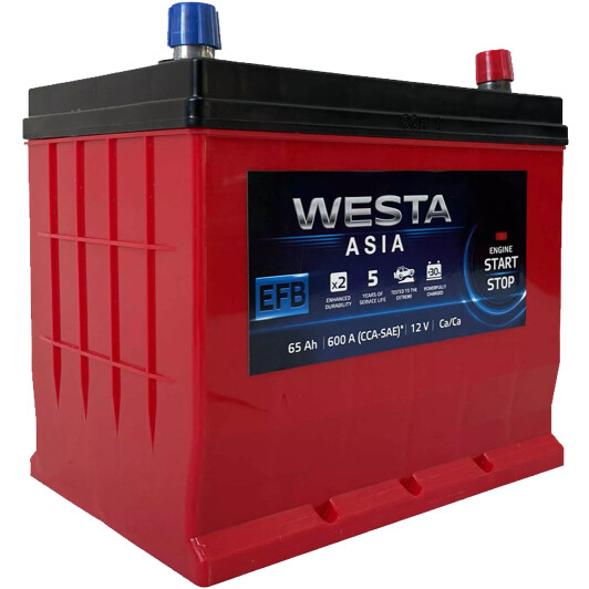 Акумулятор Westa 6 CT-65-R Asia WAE650