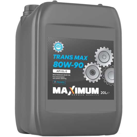 Трансмиссионное масло Maximum Trans Max GL-5 80W-90 минеральное