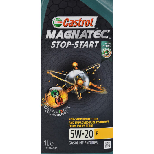 Моторное масло Castrol Magnatec E 5W-20 1 л на Daewoo Lacetti