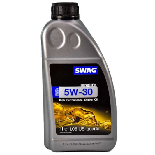Моторное масло SWAG LongLife 5W-30 для SsangYong Kyron 1 л на SsangYong Kyron
