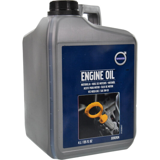 Масло Volvo Engine Oil 0W-20 4 л на Isuzu Rodeo