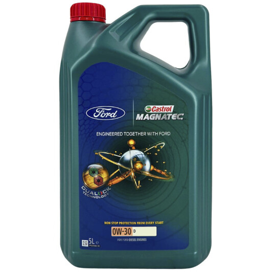 Масло Castrol Magnatec D Ford 0W-30 5 л на Isuzu Rodeo