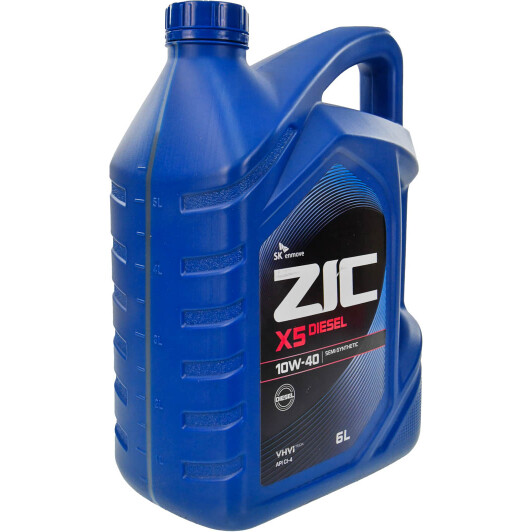 Масло ZIC X5 Diesel 10W-40 6 л на Porsche Cayenne