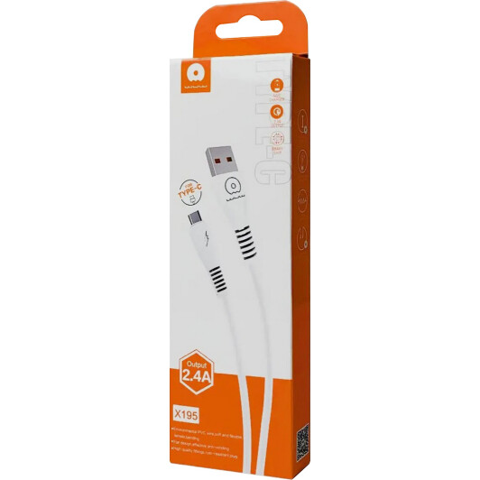 Кабель WUW X195 WUW-X195TC USB - type-C 1 м