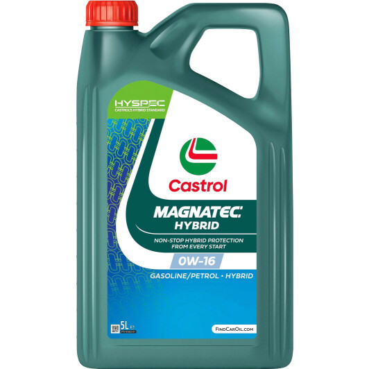 Масло Castrol Magnatec Hybrid 0W-16 5 л на Mitsubishi Pajero