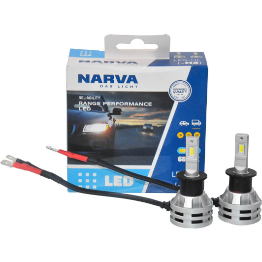 Автолампа Narva Range Performance LED H3 PK22s 19 W 180583000