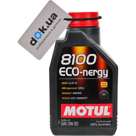 Масло Motul 8100 Eco-Nergy 0W-30 1 л на MINI Cooper