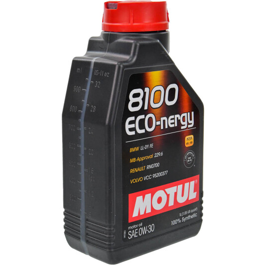 Масло Motul 8100 Eco-Nergy 0W-30 1 л на MINI Cooper